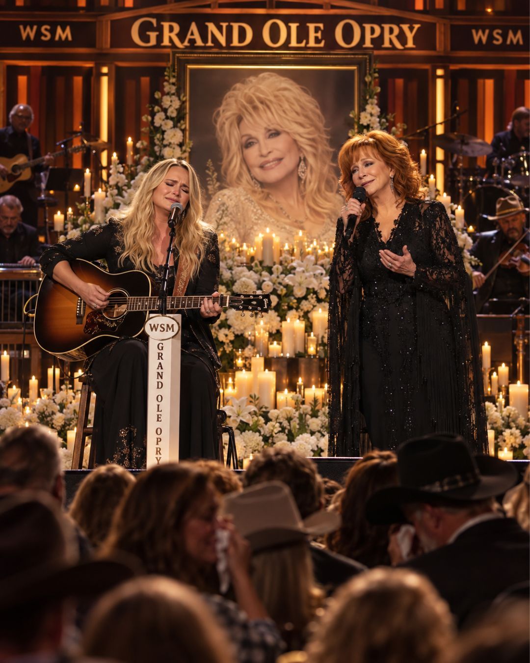 When Miranda Lambert and Reba McEntire Let One Final Harmony Become Dolly Parton’s Quiet…