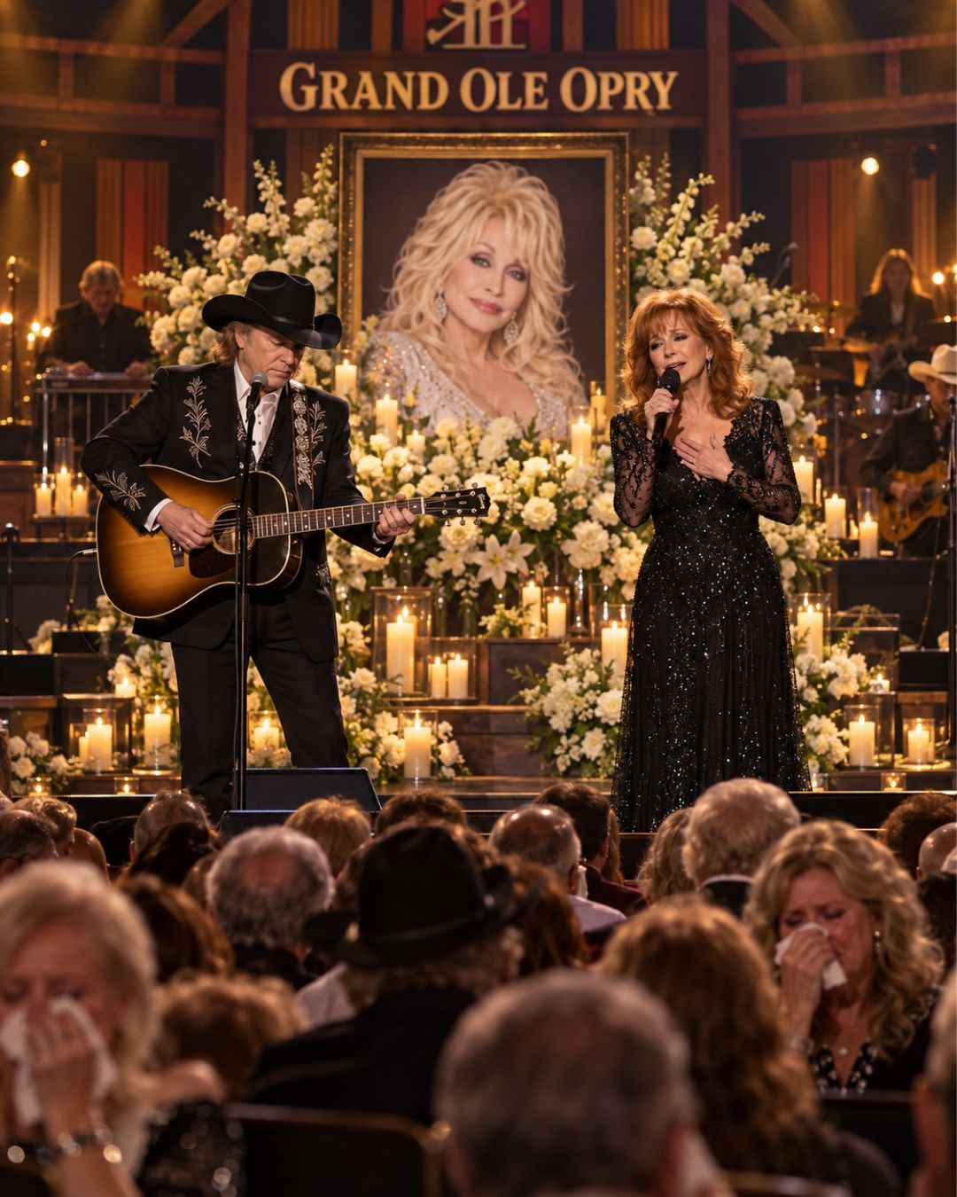 When Dwight Yoakam and Reba McEntire Let One Final Harmony Become Dolly Parton’s Quiet…