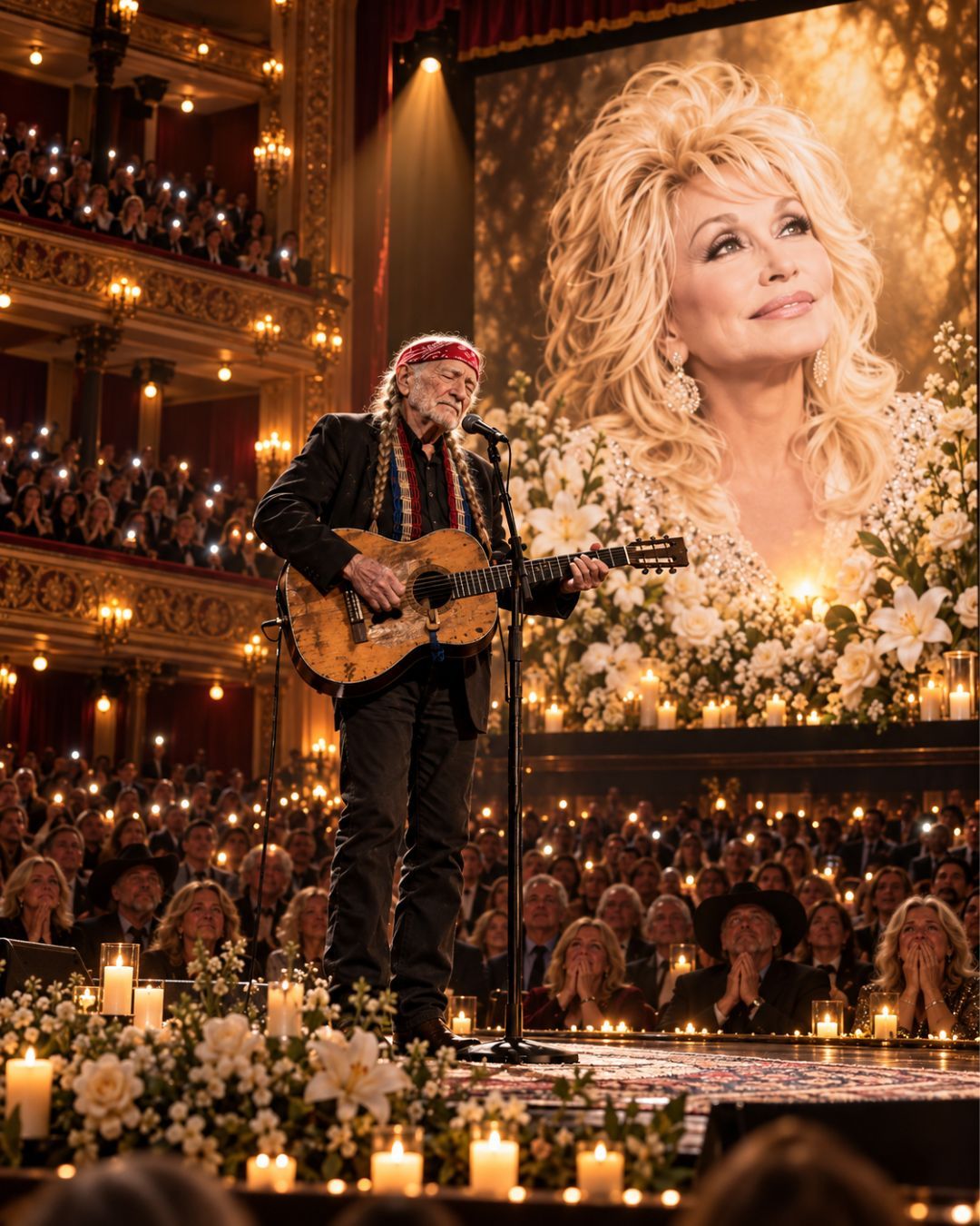 When Willie Nelson Turned a Concert Into a Goodbye for Dolly Parton